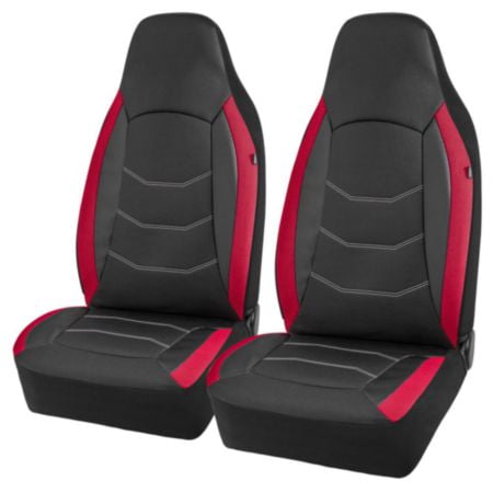 Acme U903-P667 Front Black Velour Bucket Seat Upholstery 